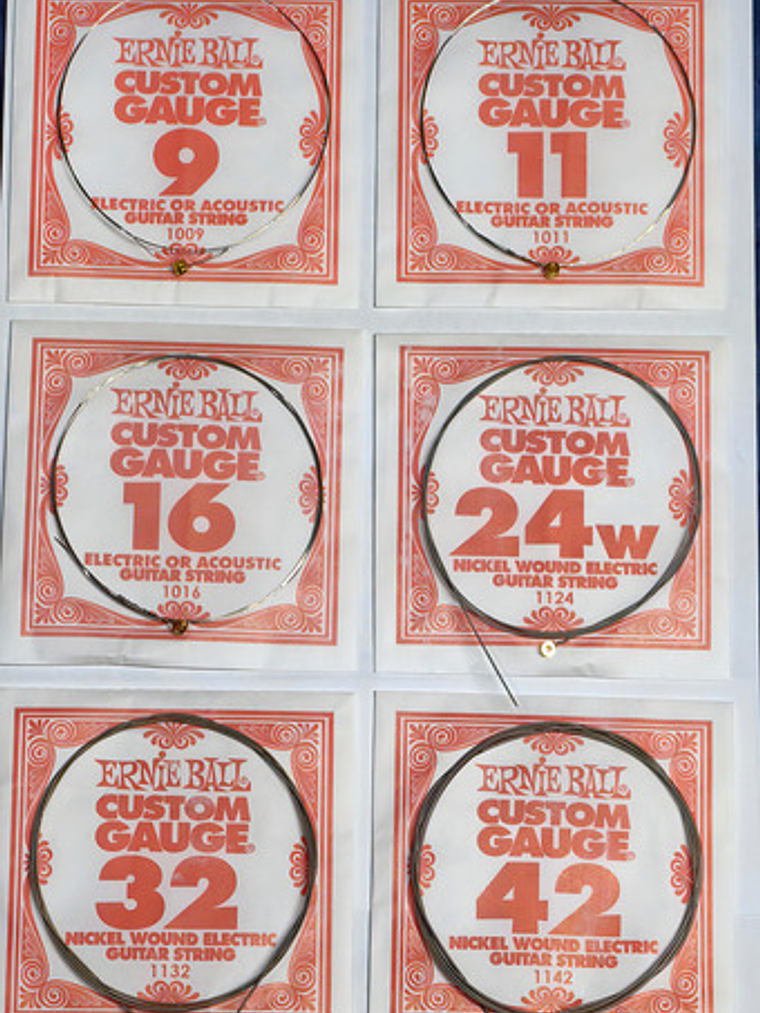 Cuerda De Guitarra Ernie Ball P02223 Super Slinky 009 7