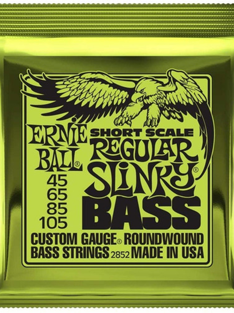 Cuerdas Bajo Ernie Ball Regular Slinky Short Scale 45-105 1