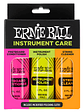 Ernie Ball Instrument Care 3-pack Con Paño De Microfibra - Miniatura 1