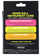 Ernie Ball Instrument Care 3-pack Con Paño De Microfibra - Miniatura 2