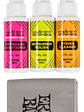 Ernie Ball Instrument Care 3-pack Con Paño De Microfibra - Miniatura 3