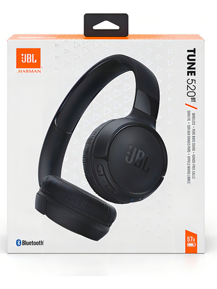 Audifonos Diadema Jbl Tune 520bt Bluetooth Mas De 50 Horas Color Negro 8