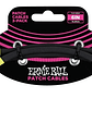 Cable Interpedal Ernie Ball Pack X 3u Plug Chatos Ang. 15cm - Miniatura 1