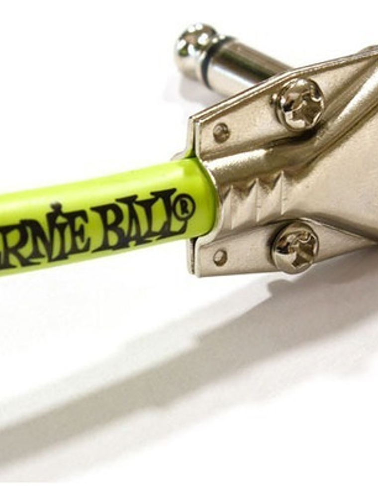 Cable Interpedal Ernie Ball Pack X 3u Plug Chatos Ang. 15cm 4