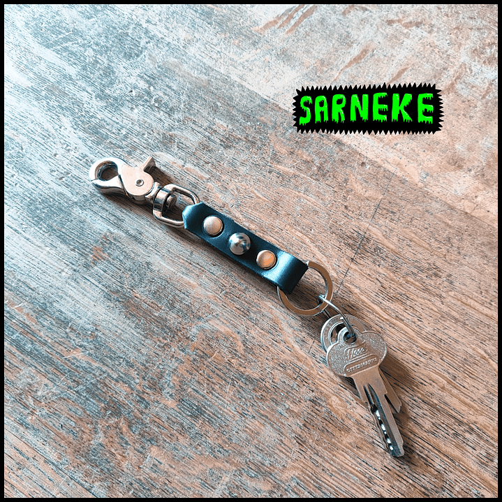 Pack Cinturón 2 Ojetillos + Billetera + Llavero 6