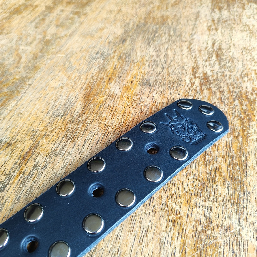 Cinturón 2 remaches + Billetera + Llavero 4