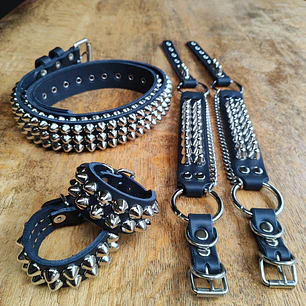 Pack Cinturón Conos + Bootstraps + Par de pulseras
