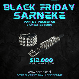 Pack 2 Pulseras 3 Líneas de conos