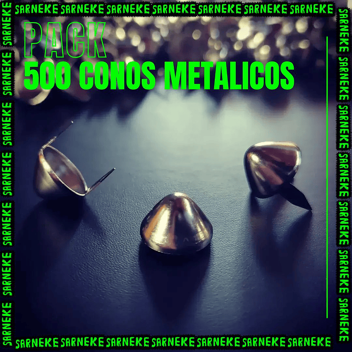 Pack 500 conos 1