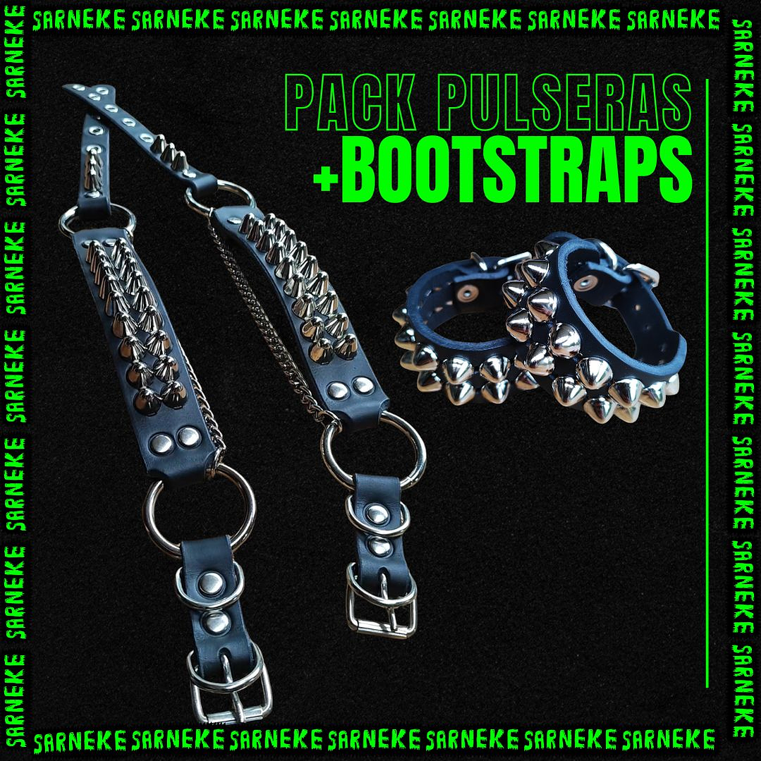 Bootstraps + Pulseras de conos 1