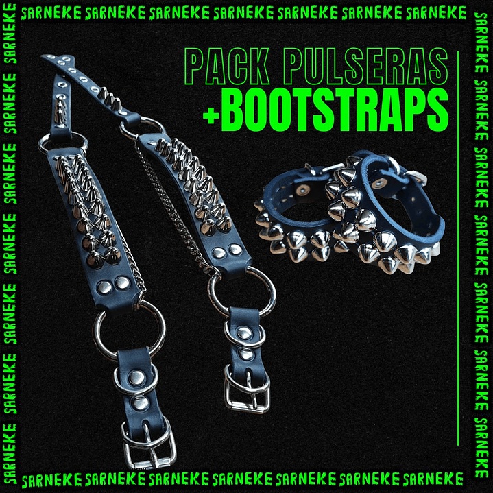 Bootstraps + Pulseras de conos 1