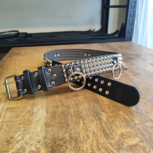 Cinturon 4 líneas conos + Argollas