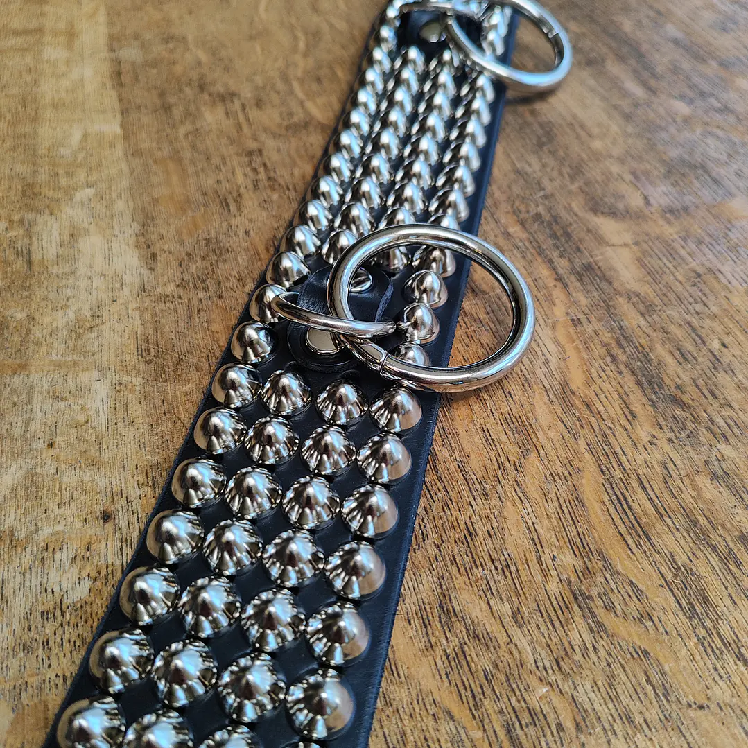 Cinturon 4 líneas conos + Argollas 3