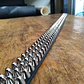 Cinturón 3 líneas Uk studs | Hecho a mano en cuero real - Miniatura 3