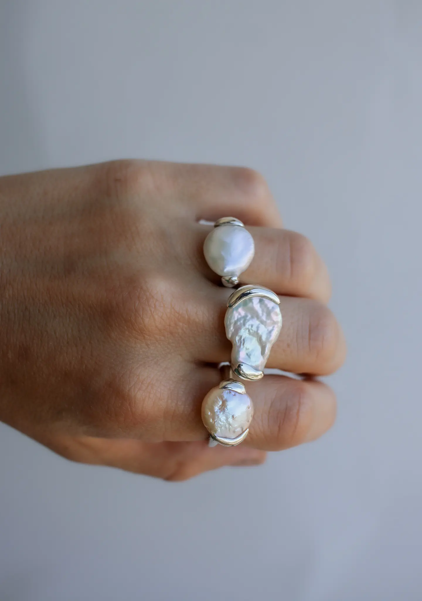 Anillos con perlas 4