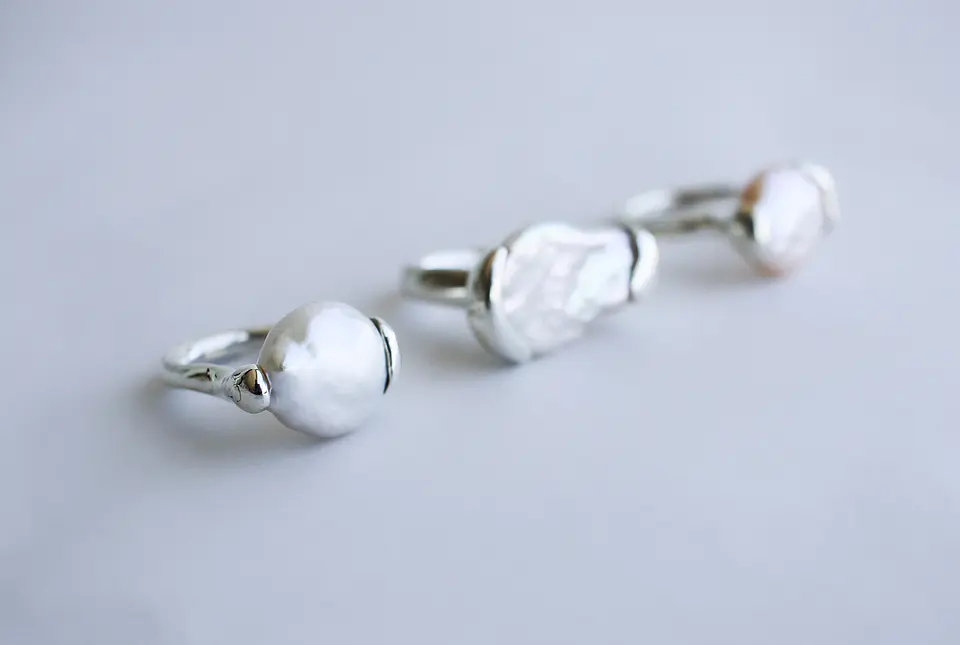 Anillos con perlas 5