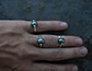 Anillo Solitario - Media Caña - Miniatura 2