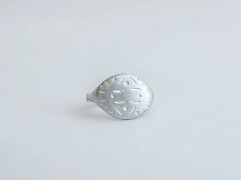 Anillo Sello con Patrón