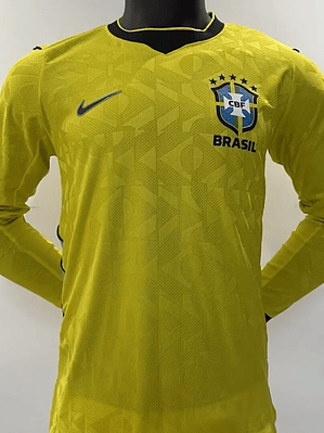 Camisa Manga Longa Brasil 26/27 - Copa do Mundo - Slim Fit