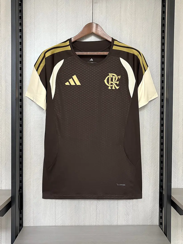 CAMISA FLAMENGO 2026/2027 MARROM - TREINO 1