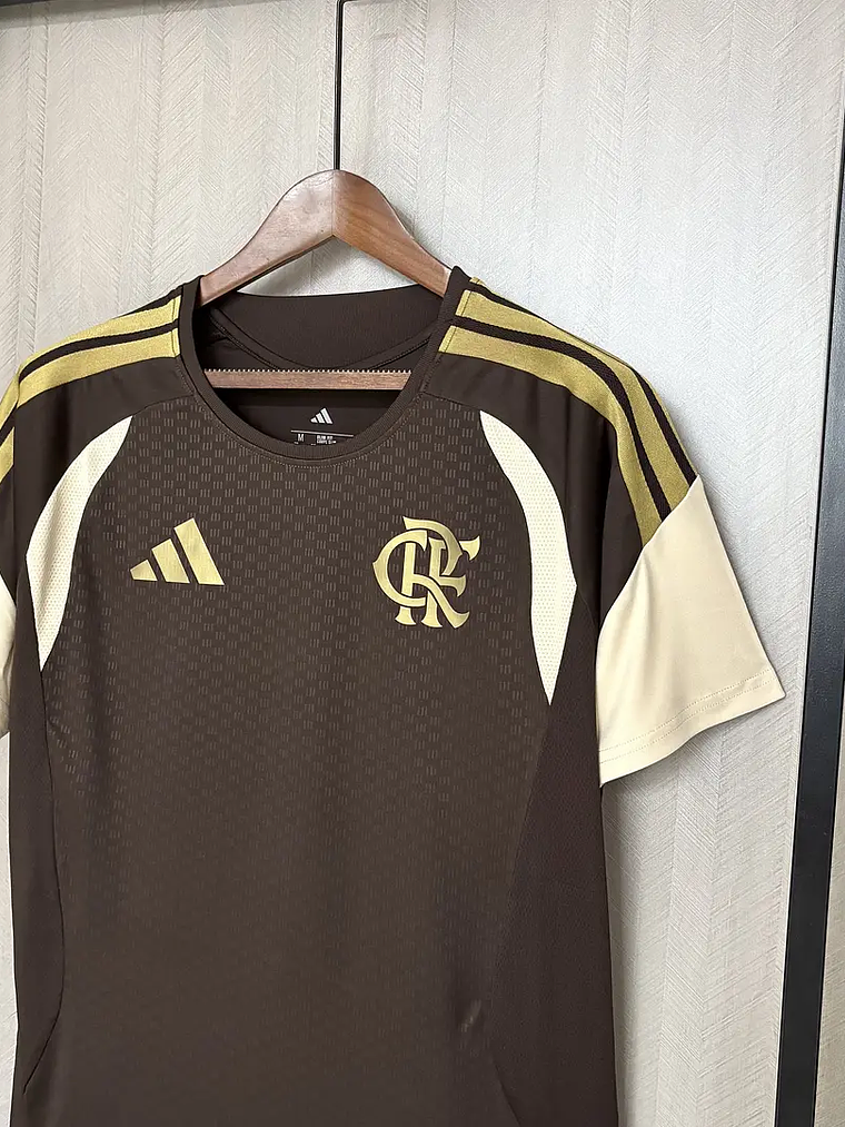 CAMISA FLAMENGO 2026/2027 MARROM - TREINO 2