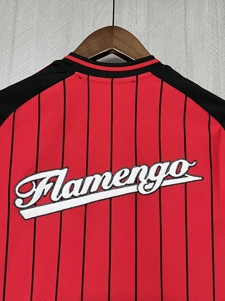 Camisa Flamengo Baseball 2025/2026 Mundial - Camisa mundial de clubes flamengo botões 4