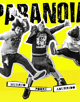 Paranoia · Muerto, Pobre, Aburrido CD