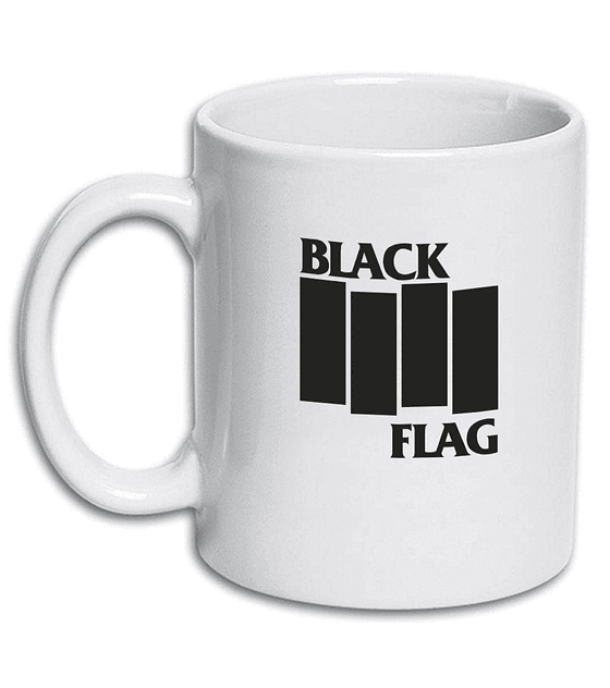 Tazón Blanco ·  Black Flag