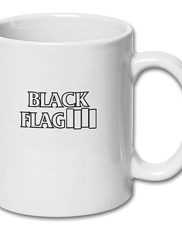 Tazón Blanco ·  Black Flag