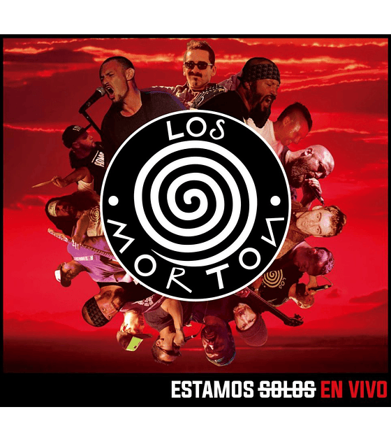 Los Morton · Estamos S̶o̶l̶o̶s̶ En Vivo LP 12''