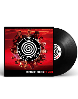 Los Morton · Estamos S̶o̶l̶o̶s̶ En Vivo LP 12''