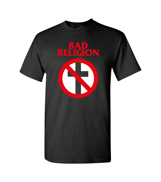 Polera M/C Bad Religion · Logo