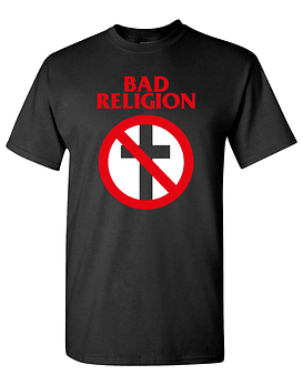 Polera M/C Bad Religion · Logo
