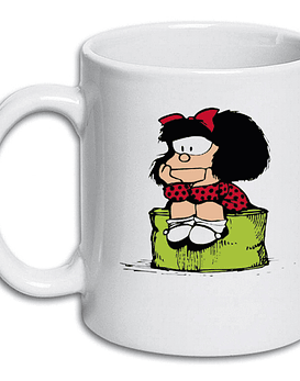 Tazón Blanco · Mafalda