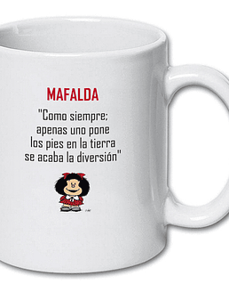 Tazón Blanco · Mafalda