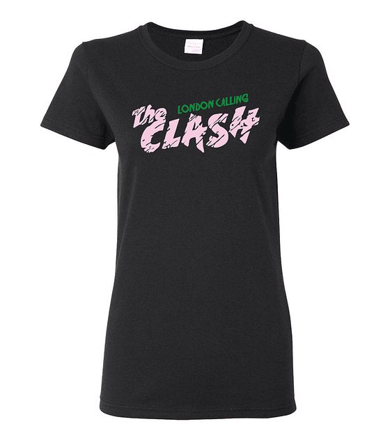 Polera Mujer The Clash · London Calling