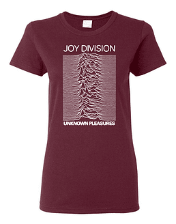 Polera Mujer Joy Division · Unknown Pleasures