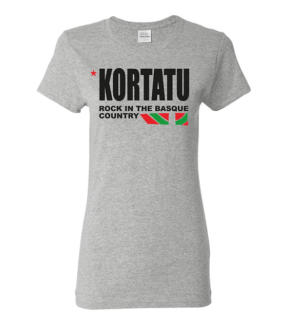 Polera Mujer Kortatu · Rock In The Basque Country