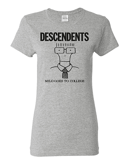 Polera Mujer Descendents Milo Goes To College
