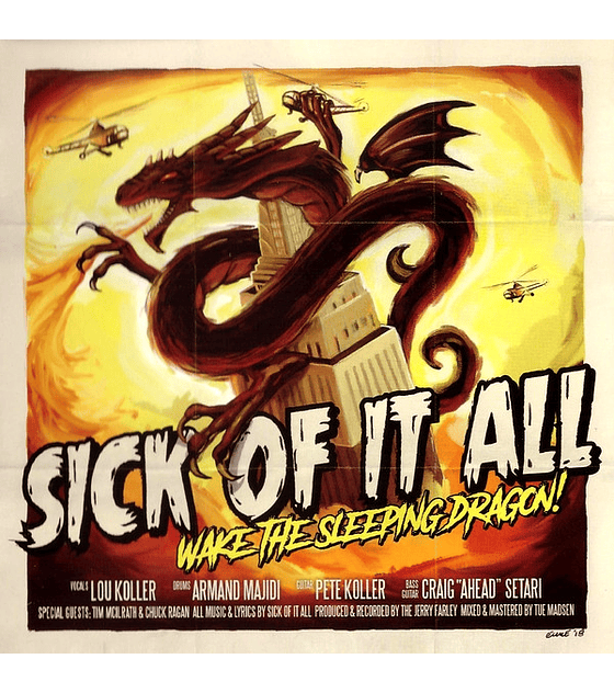 Sick Of It All · Wake The Sleeping Dragon CD