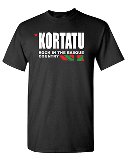 Polera M/C Kortatu · Rock In The Basque Country
