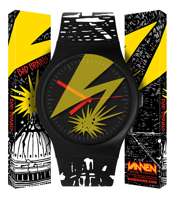 Reloj Bad Brains - Edición Original 40 aniversario (2022)