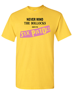 Polera M/C Sex Pistols · Never Mind The Bollocks