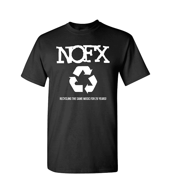 Polera M/C Nofx · Recycling