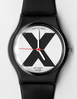 Reloj Straight Edge - X Watch 
