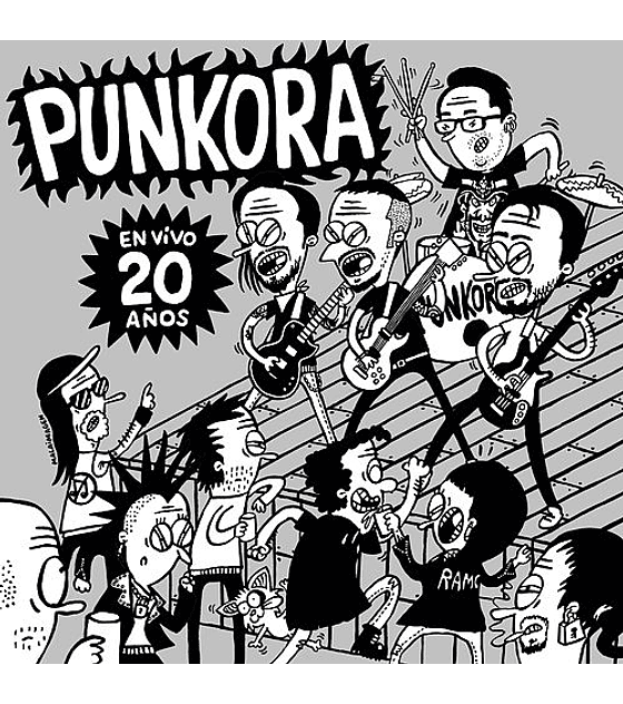 Punkora · En Vivo, 20 años CD