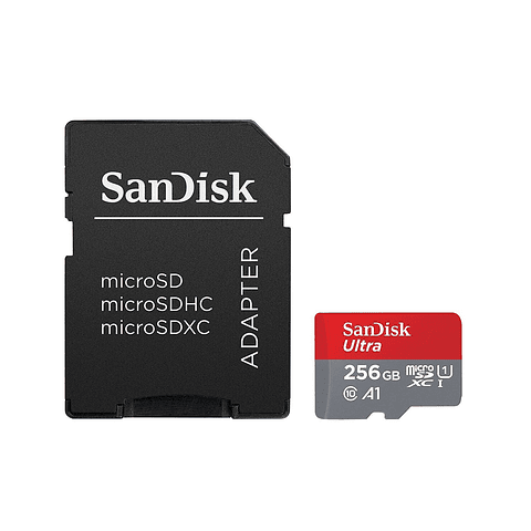 Tarjeta MicroSD XC UHS-I SanDisk 256GB