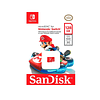 Memoria MicroSDXC 128GB Sandisk para Nintendo Switch, Lectura 100MB/s, Escritura 90MB/s