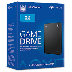 Seagate Game Drive for PS4 STGD2000100 - Disco duro - 2 TB - externo- USB 3.0