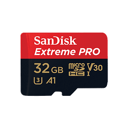 SANDISK MEMORIAS MICRO SD 32GB CLASE 10 EXTREME PRO 170MB/S CON ADAPTADOR